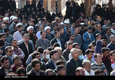 وداع جانسوز و باشکوه مردم ریگان با شهدای نظم و امنیت