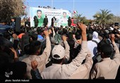 وداع جانسوز و باشکوه مردم ریگان با شهدای نظم و امنیت