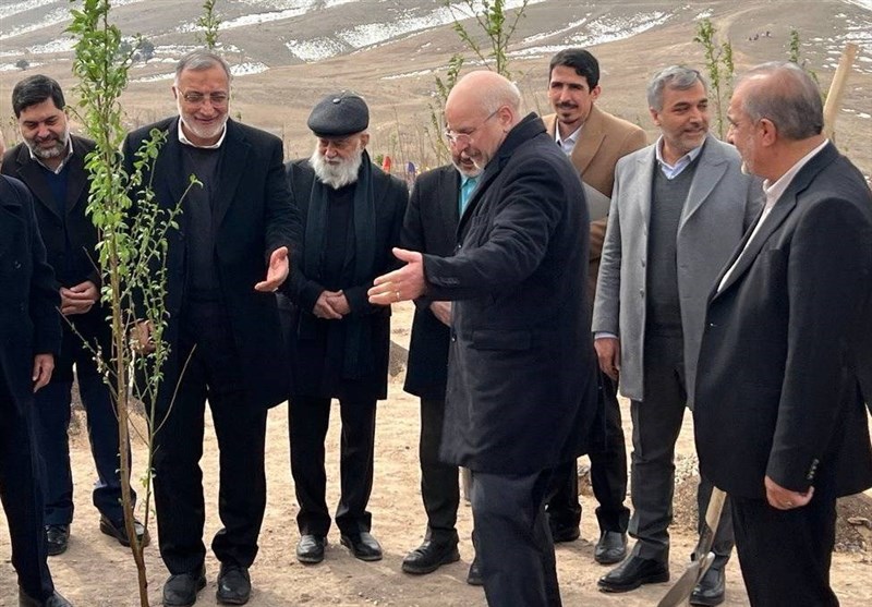  کمربند سبز تهران با حضور قالیباف و زاکانی افتتاح شد 