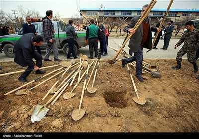مراسم درختکاری پویش جان ایران - همدان