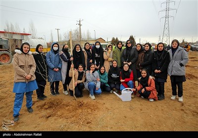 مراسم درختکاری پویش جان ایران - همدان