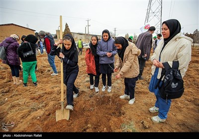 مراسم درختکاری پویش جان ایران - همدان