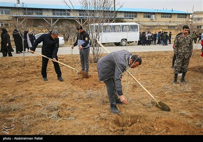 مراسم درختکاری پویش جان ایران - همدان