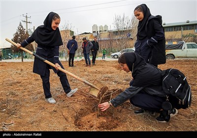 مراسم درختکاری پویش جان ایران - همدان