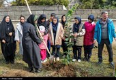 مراسم روز درختکاری پویش جان ایران در رودسر