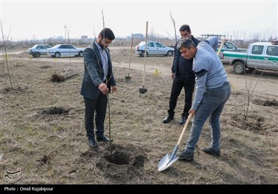 مراسم روز درختکاری پویش جان ایران در رودسر