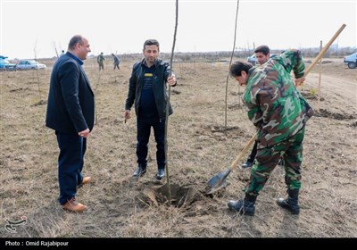 مراسم روز درختکاری پویش جان ایران در رودسر