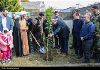 مراسم روز درختکاری پویش جان ایران در رودسر