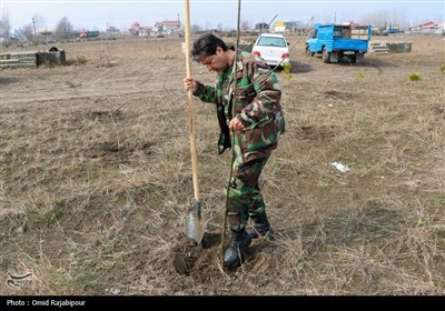 مراسم روز درختکاری پویش جان ایران در رودسر