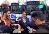 رضا محمدی، شهردار منطقه 18 تهران در جمع خبرنگاران