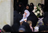 مراسم جزخوانی قرآن کریم در حرم حضرت معصومه (ع)