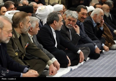دیدار مسئولان و کارگزاران نظام با رهبر معظم انقلاب