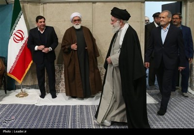 دیدار مسئولان و کارگزاران نظام با رهبر معظم انقلاب