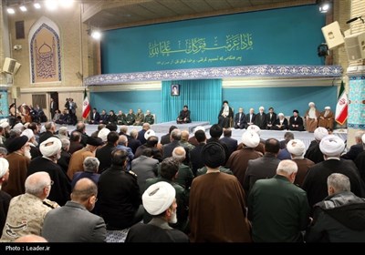 دیدار مسئولان و کارگزاران نظام با رهبر معظم انقلاب