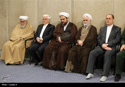 دیدار مسئولان و کارگزاران نظام با رهبر معظم انقلاب