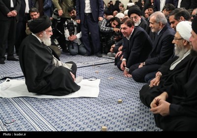 دیدار مسئولان و کارگزاران نظام با رهبر معظم انقلاب