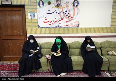 مراسم جزخوانی قرآن کریم در همدان