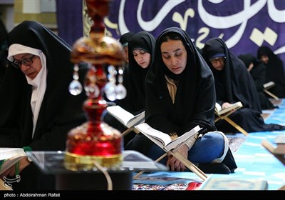 مراسم جزخوانی قرآن کریم در همدان