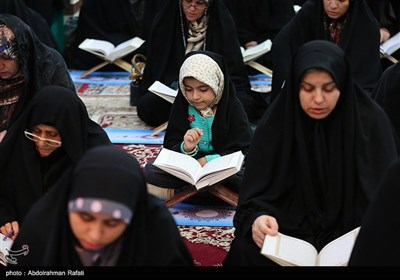 مراسم جزخوانی قرآن کریم در همدان