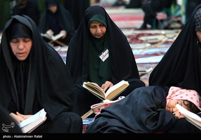 مراسم جزخوانی قرآن کریم در همدان