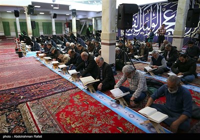 مراسم جزخوانی قرآن کریم در همدان