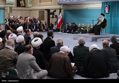دیدار مسئولان و کارگزاران نظام با رهبر معظم انقلاب