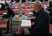 جزء‌خوانی قرآن کریم در جوار سردار دلها در گلزار شهدای کرمان