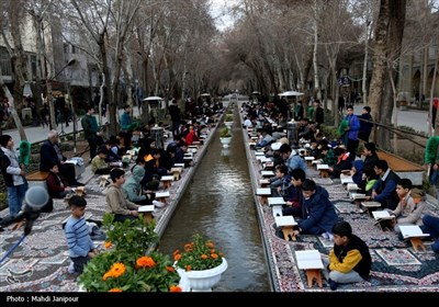 مراسم جزءخوانی قرآن کریم در اصفهان