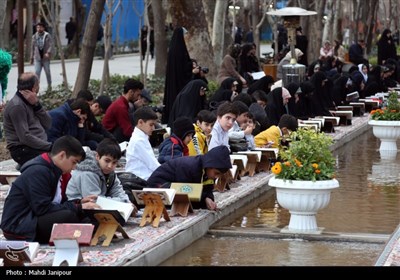 مراسم جزءخوانی قرآن کریم در اصفهان