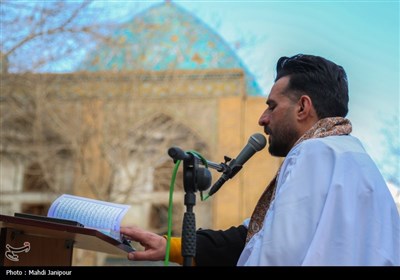 مراسم جزءخوانی قرآن کریم در اصفهان