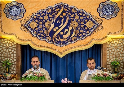 جزخوانی قرآن کریم در حرم مطهر شاهچراغ (ع)