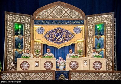 جزخوانی قرآن کریم در حرم مطهر شاهچراغ (ع)