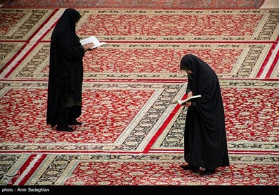 جزخوانی قرآن کریم در حرم مطهر شاهچراغ (ع)