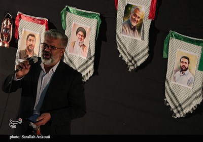 یادواره مداح شهید حاج عادل رضایی در دانشگاه 