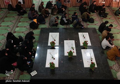 یادواره مداح شهید حاج عادل رضایی در دانشگاه 