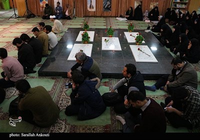 یادواره مداح شهید حاج عادل رضایی در دانشگاه 