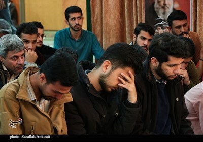 یادواره مداح شهید حاج عادل رضایی در دانشگاه 