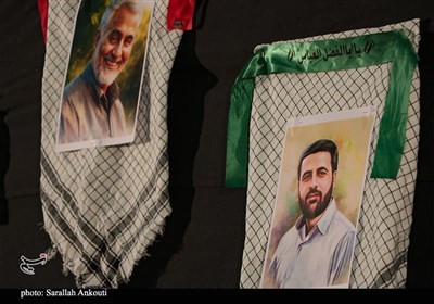یادواره مداح شهید حاج عادل رضایی در دانشگاه 