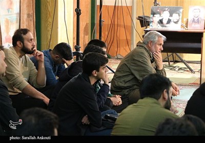 یادواره مداح شهید حاج عادل رضایی در دانشگاه 