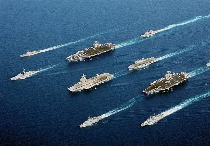 Иран, Китай и � оссия начинают ежегодные совместные военно-морские учения, поскольку Трамп разрушает западные альянсы