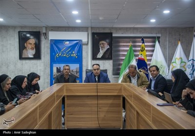 بازدید اصحاب رسانه از زیر گذر نیمه مسقف گویم شیراز