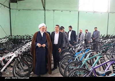 افتتاح کارخانه دوچرخه‌سازی در زندان کرمان