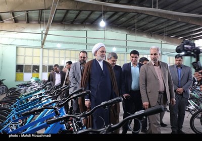 افتتاح کارخانه دوچرخه‌سازی در زندان کرمان