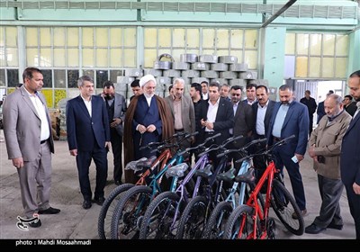 افتتاح کارخانه دوچرخه‌سازی در زندان کرمان