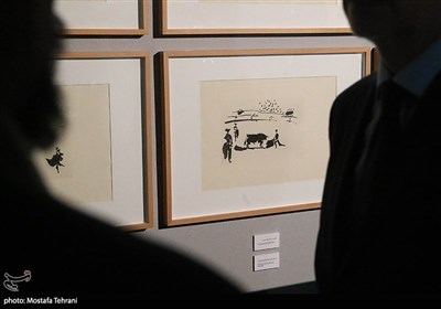 فتتاحیه نمایشگاه آثار پیکاسو در تهران