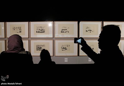 فتتاحیه نمایشگاه آثار پیکاسو در تهران