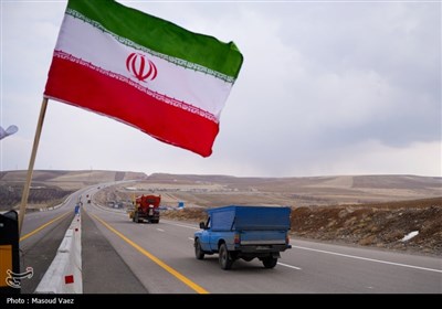 افتتاح فاز اول آزادراه مراغه هشترود