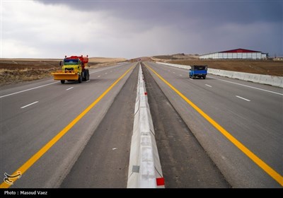 افتتاح فاز اول آزادراه مراغه هشترود