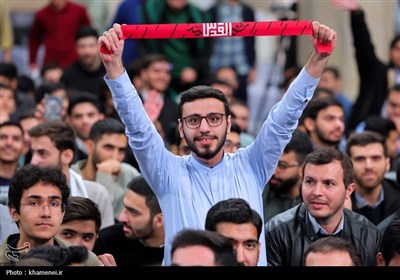 دیدار رمضانی دانشجویان با رهبر معظم انقلاب
