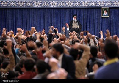 دیدار رمضانی دانشجویان با رهبر معظم انقلاب